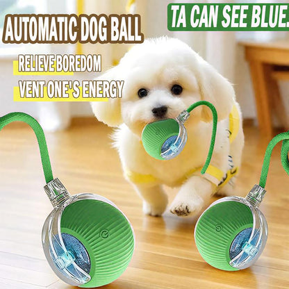 Interactive Cat & Dog Toys for Indoor Cats & Dogs,The 3Rd Generation Agile Moving Cat & Dog Ball with Elastic Mesh Tail,Automatic Toys for Bored Indoor Adult Cats & Dogs ,Motion Activated