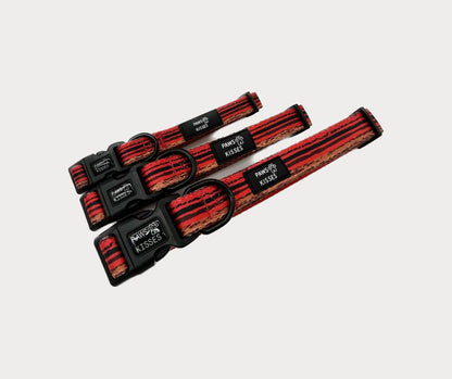 Adjustable Collars S,M,L - Rouge Red Collection