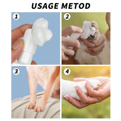 Dog Paw Cleaner, No-Rinse Paw Cleaner for Dogs & Cats (5 Oz), Paw Balm for Heal Dry Cracked Paws & Nose, Pet Foot Care, Pet Cleaning Dog Paw