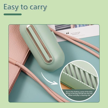 Reusable Mini Lint Roller – Portable Pet Hair Remover for Clothes, Travel Size Sticky Cleaner for Cat & Dog Hair, Washable Gel Ball