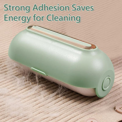 Reusable Mini Lint Roller – Portable Pet Hair Remover for Clothes, Travel Size Sticky Cleaner for Cat & Dog Hair, Washable Gel Ball