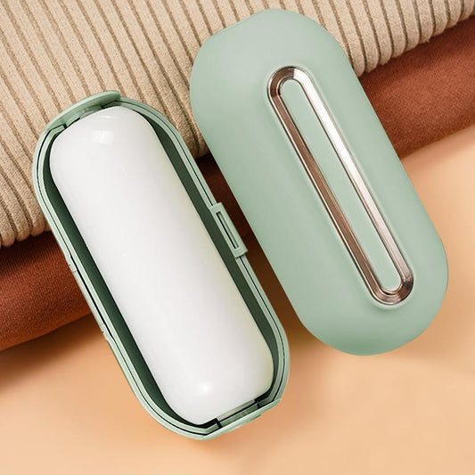 Reusable Mini Lint Roller – Portable Pet Hair Remover for Clothes, Travel Size Sticky Cleaner for Cat & Dog Hair, Washable Gel Ball