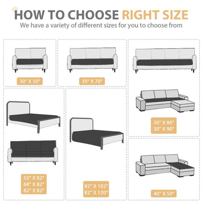 Waterproof Nonslip Dog Bed Cover Pet Blanket for Furniture Bed Couch Sofa Stay in Place,Sofa Couch Furniture Protector for Puppy Large Dog Cat,Reversible