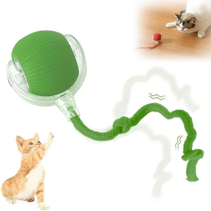 Interactive Cat Toy Ball: Automatically Rolling Electric Ball, Suitable for Indoor Cats/Dogs, Brings the Fun of Chasing Tails. Motion Sensing, Keeps Pets Busy and Enjoys Rich Sports Stimulation. Great Pet Gifts/Supplies.