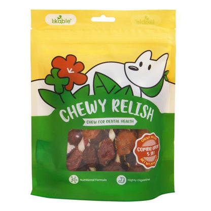 Chicken Wrapped Rawhide Sticks for Dogs – High Protein (50%) Chew with Chicken & Peanut Protein, All Natural, Long-Lasting Rawhide Chew for Dental Health & Muscle Support, Hand-Made, 200G