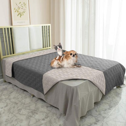 Waterproof Nonslip Dog Bed Cover Pet Blanket for Furniture Bed Couch Sofa Stay in Place,Sofa Couch Furniture Protector for Puppy Large Dog Cat,Reversible