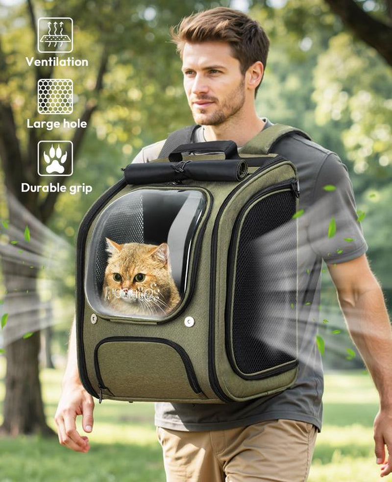 Pecute Cat Backpack Carrier, Large Space Cat Bubble Backpack,Tiktokshopblackfriday